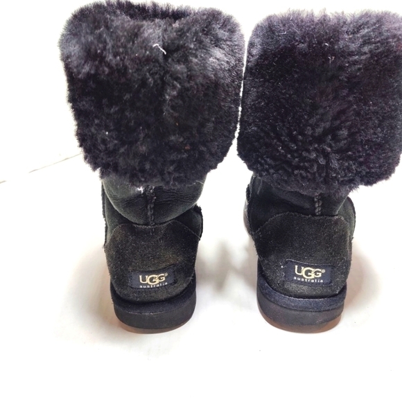 UGG Australia Womens 12-inch Classic Gray Suede Sheepskin Tall Winter Boot Sz 9 - Picture 10 of 13